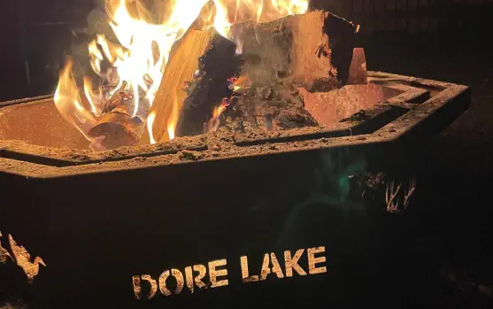 Dore Lake Michel Point Campground Amazing Fishing and Camping